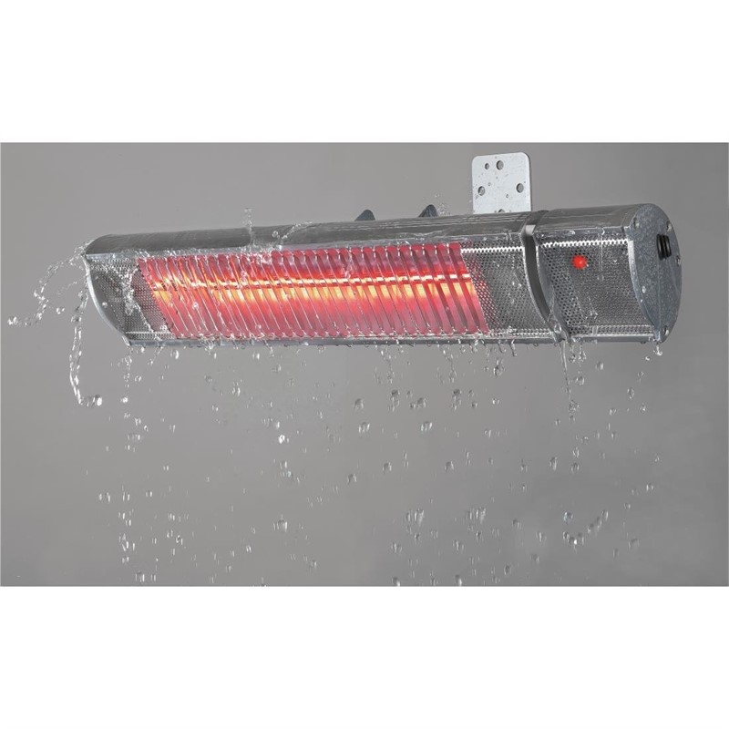 FN197_6 Eurom Golden elektrischer Terrassen Heizstrahler mit Fernbedienung 1800W comfort
