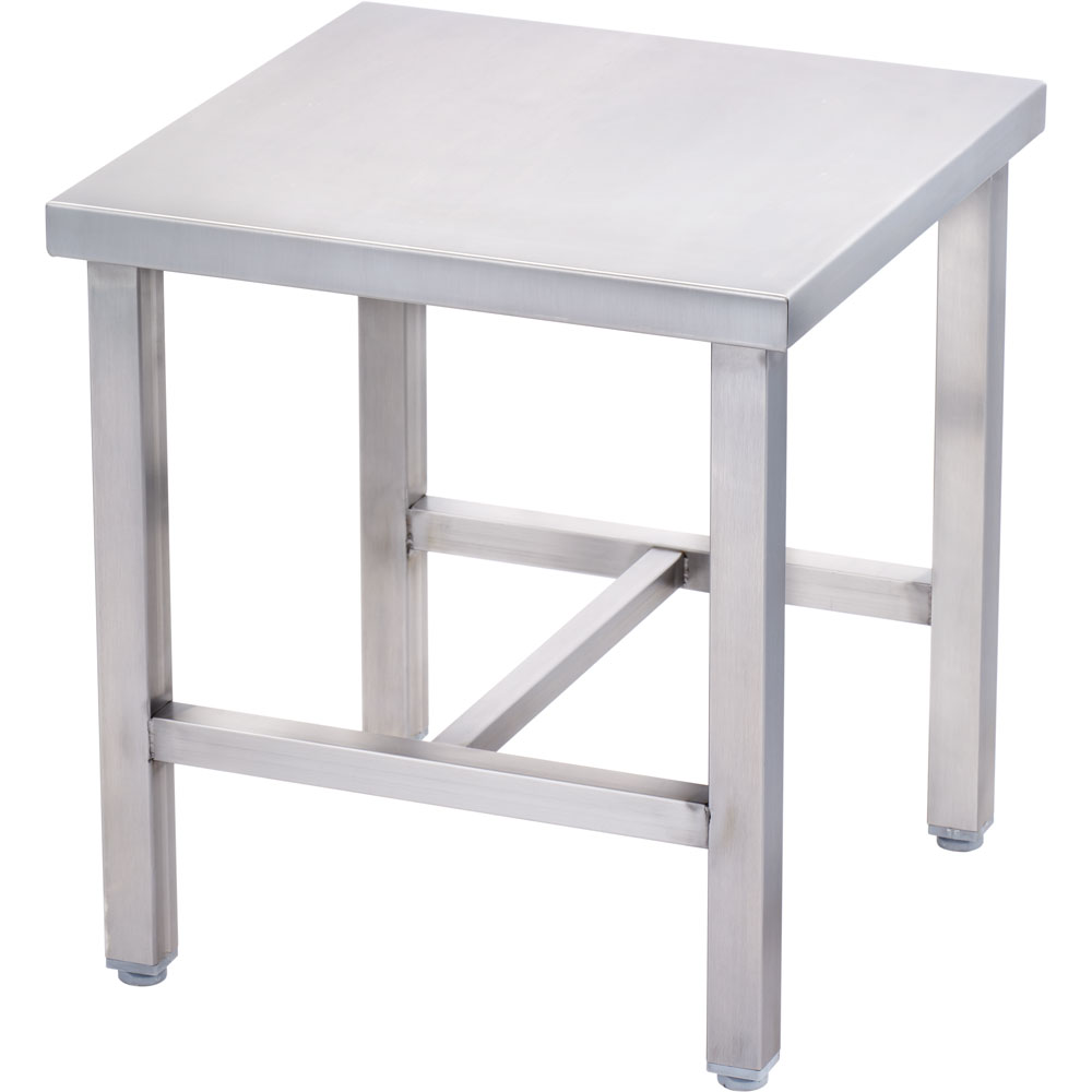 010404 Kochtopf-Untergestell, 400x400x450 mm (BxTxH), verschweißt