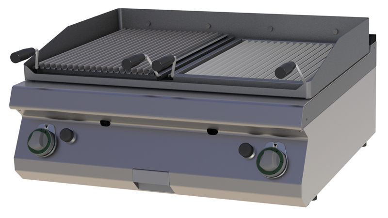 GL-708G Thermik Serie 700 Gas-Lavasteingrill GL-708G