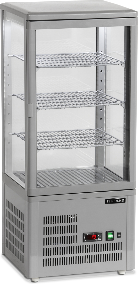 Kühlvitrine UPD80-GREY - Tefcold Kühlvitrine UPD80-GREY - Tefcold