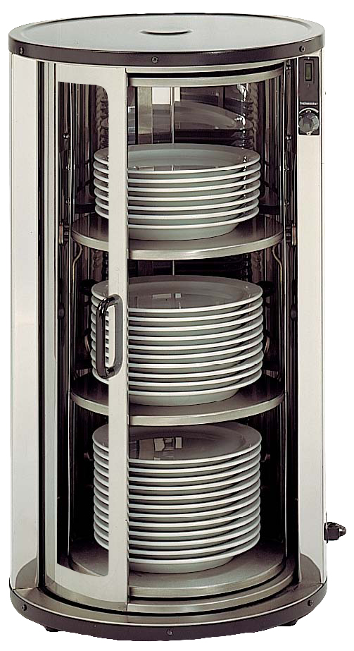 00-00158 Tellerwärmer mit Acrylglastür