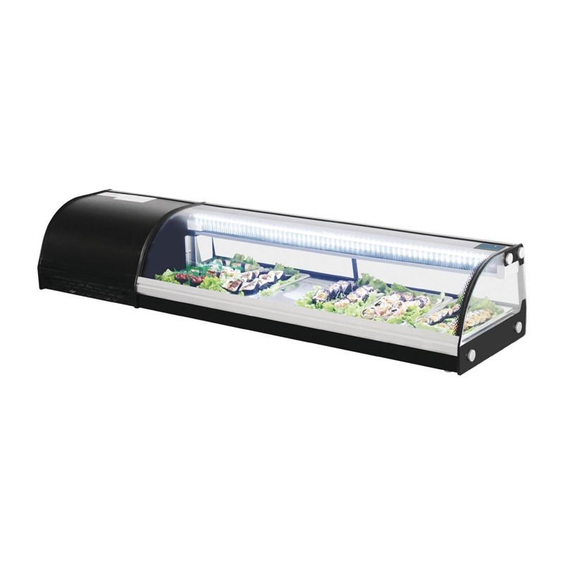 da538_03 Polar Kühlvitrine für Sushi 150cm