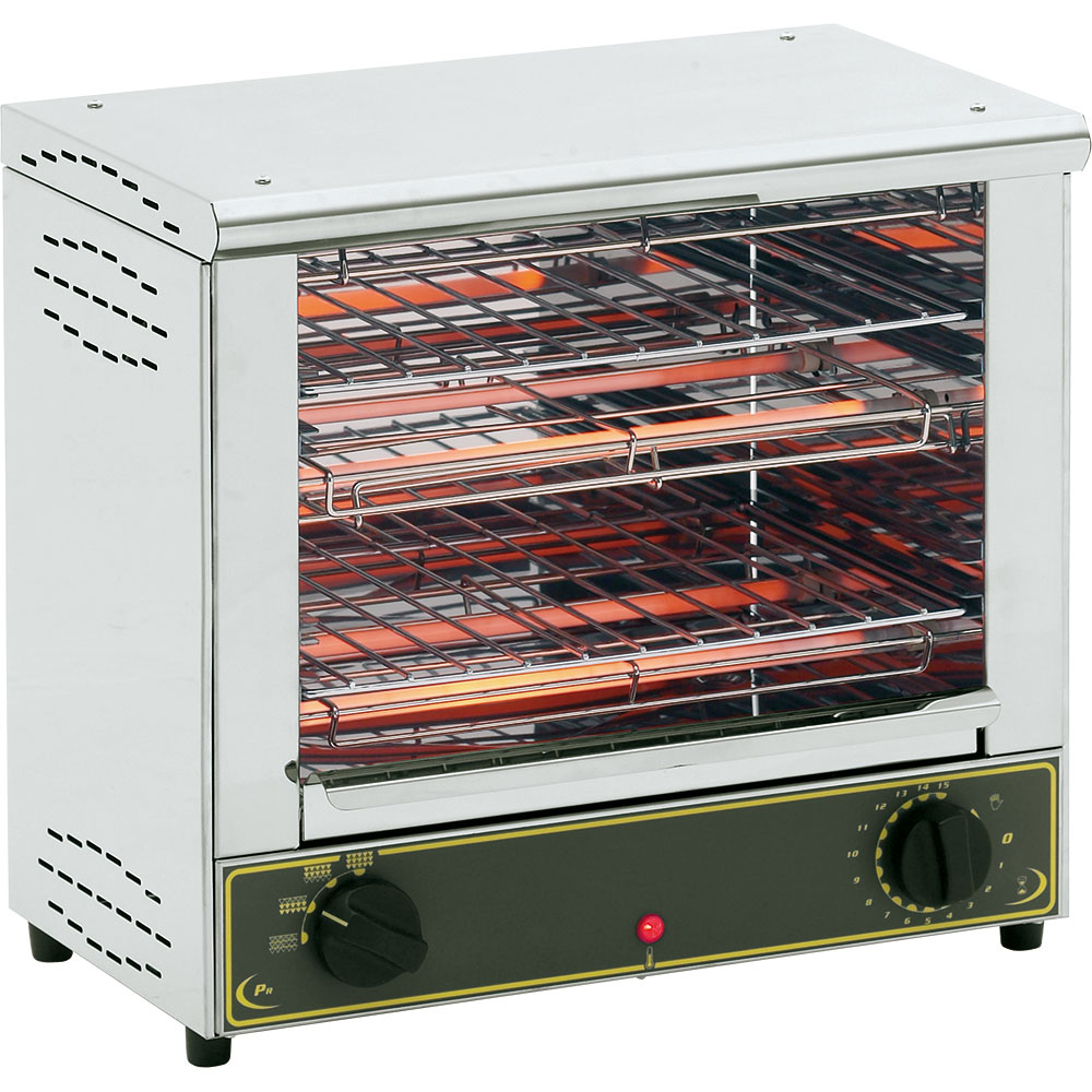 777102 ROLLER GRILL Salamander, zwei Ebenen, 300 Toasts/h, Abmessung 450 x 285 x 420 mm (BxTxH)