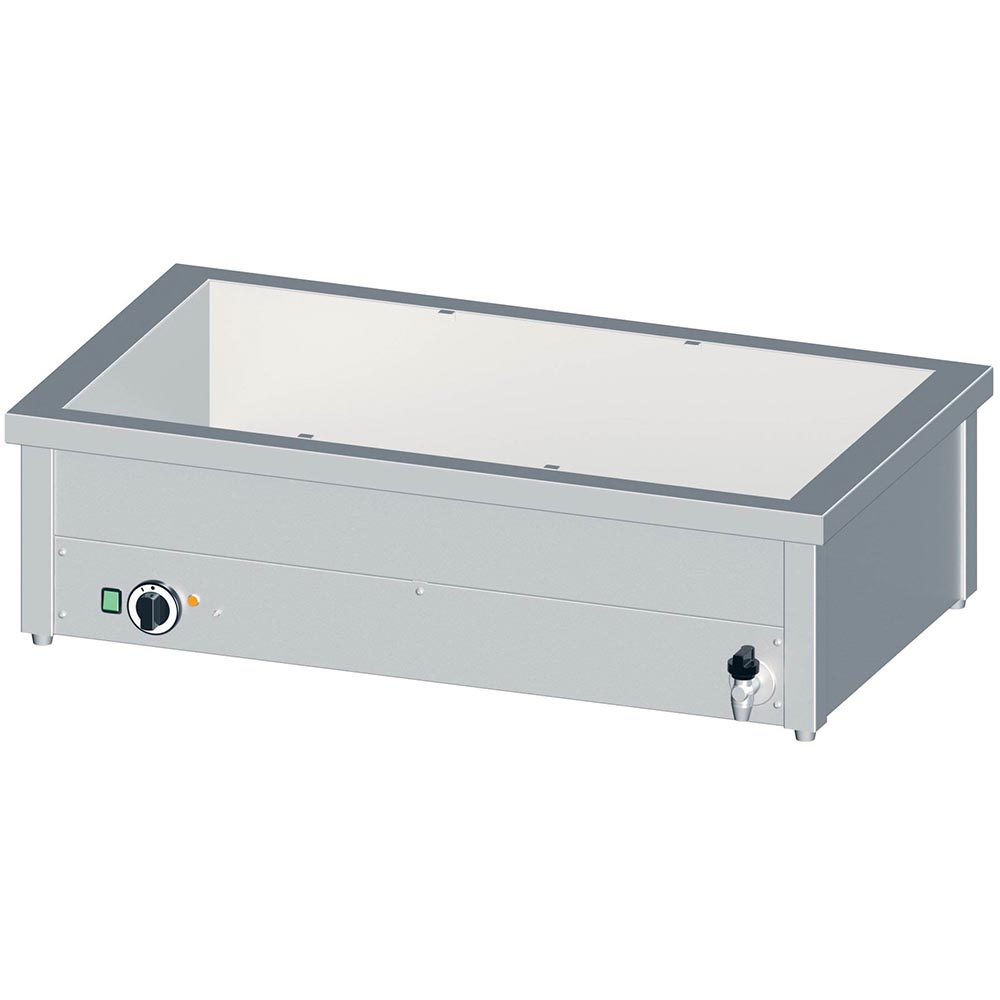 Bain-Marie Tischgerät mit einem Becken, für 4x GN1/1410x600x310 mm