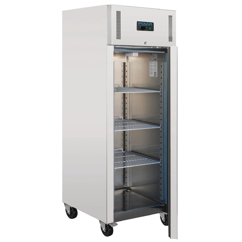 u633_03 Polar Gefrierschrank Edelstahl 650L
