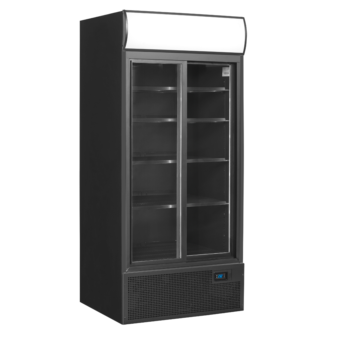 Glasschiebetüren-Kühlschrank SL 891 GLSS - Esta