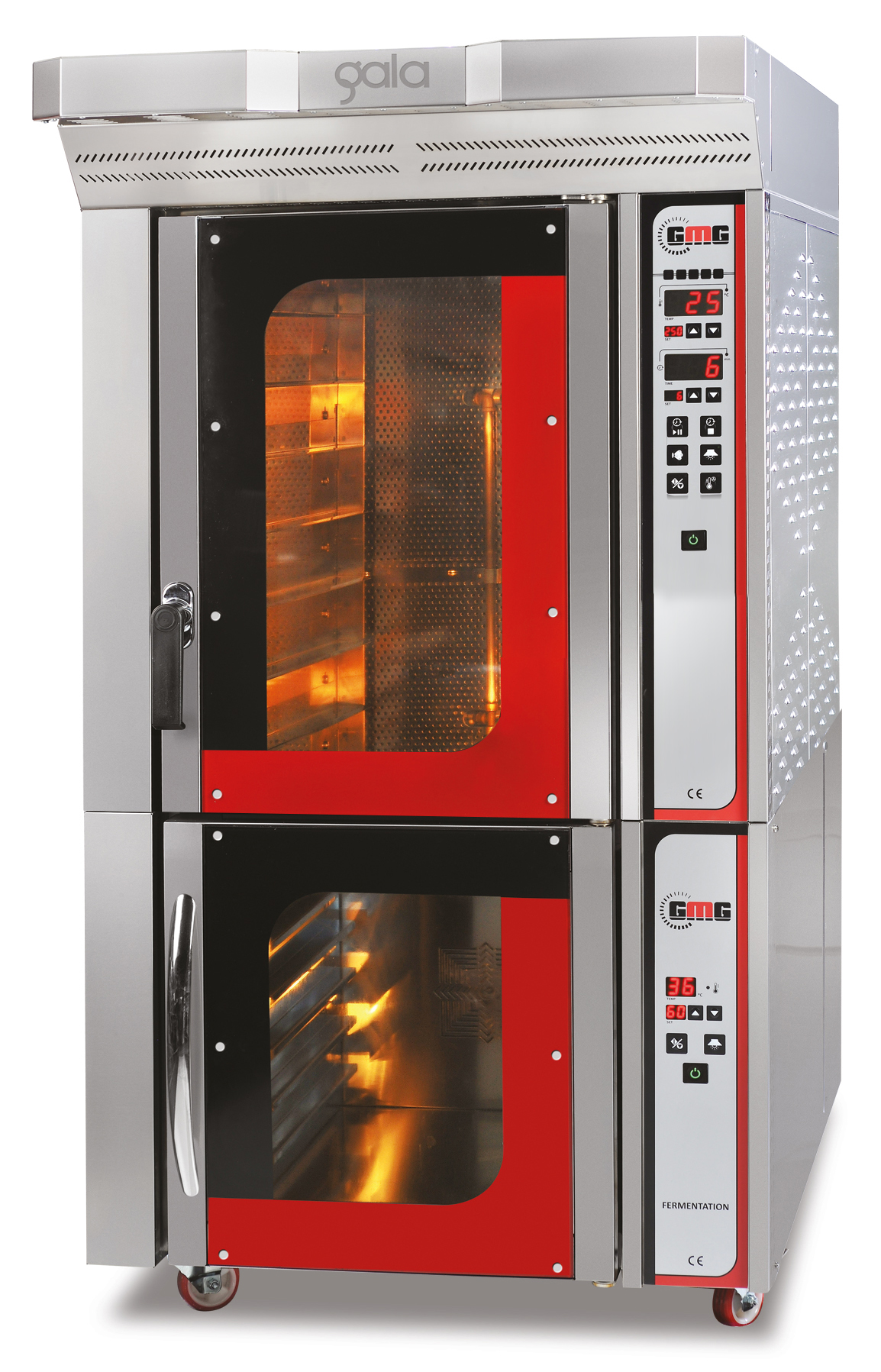 Gala-5 Bäckerei- & Konditoreiofen, 5 Einschübe, inkl. Haube & Gärschrank