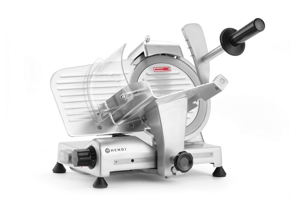 Aufschnittmaschine 195 Profi Line, HENDI, Profi Line, 230V/200W, 416x400x(H)335mm Aufschnittmaschine 195 Profi Line, HENDI, Profi Line, 230V/200W, 416x400x(H)335mm