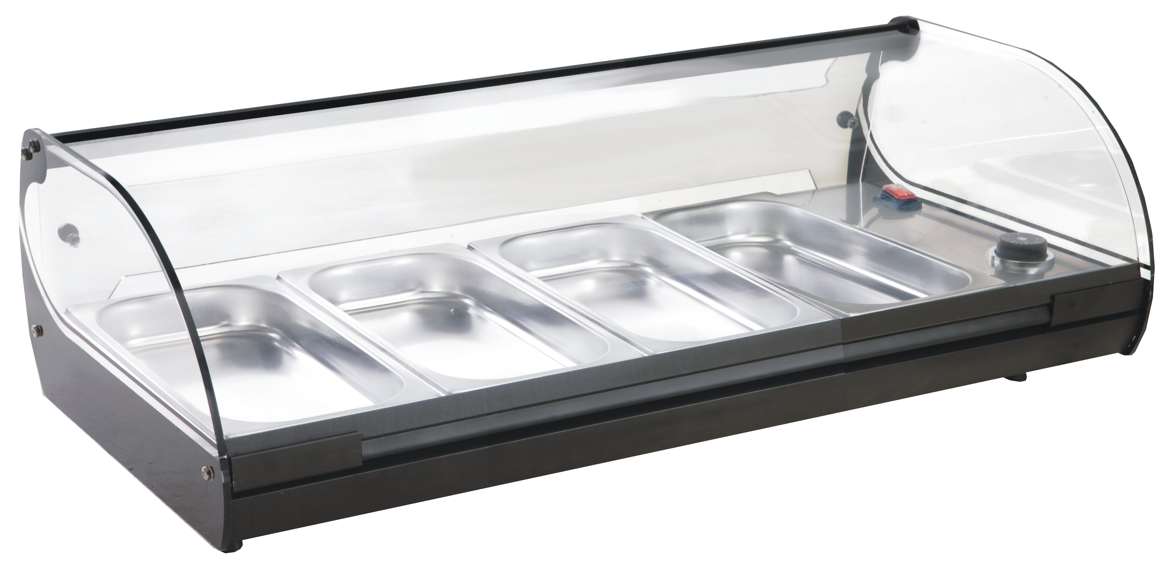 05-70525BK_2 Warmhaltevitrine Cristal