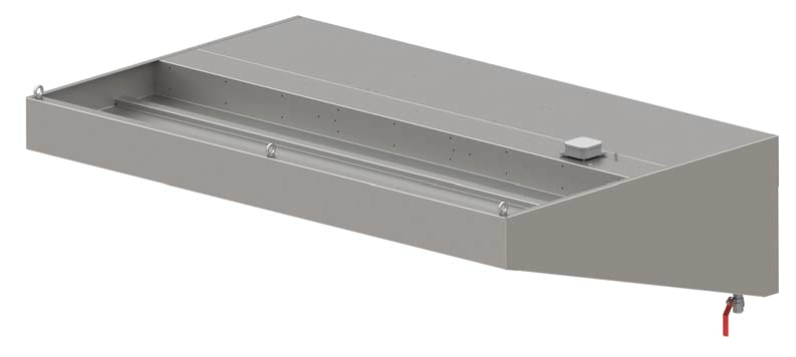 Stalgast-WH-10 Wandhaube "Expert Line", schrägform