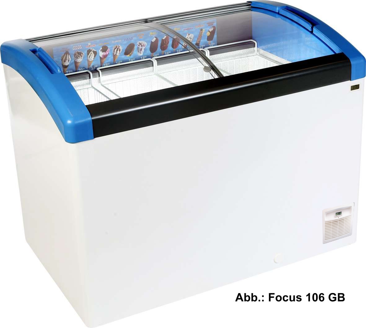 Eiscreme u. Verkaufstruhe Focus 151GBv2 - Esta