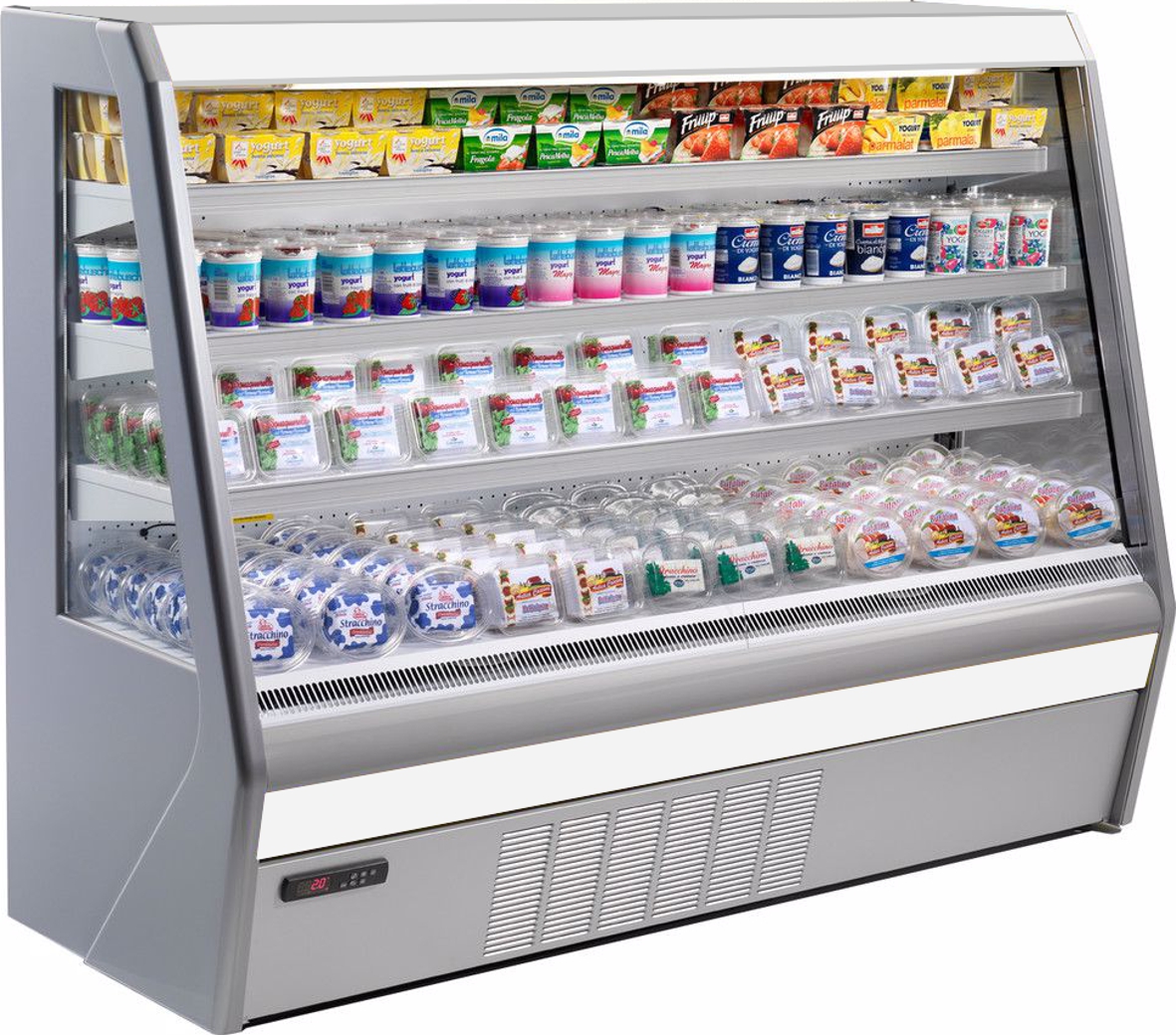 Wandkühlregal Genius2 145-135 - Oscartielle Wandkühlregal Genius2 145-135 - Oscartielle