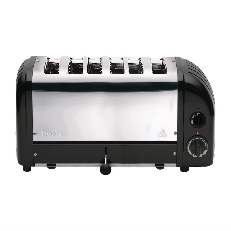 e267_01 Dualit Toaster 60145 schwarz 6 Schlitze