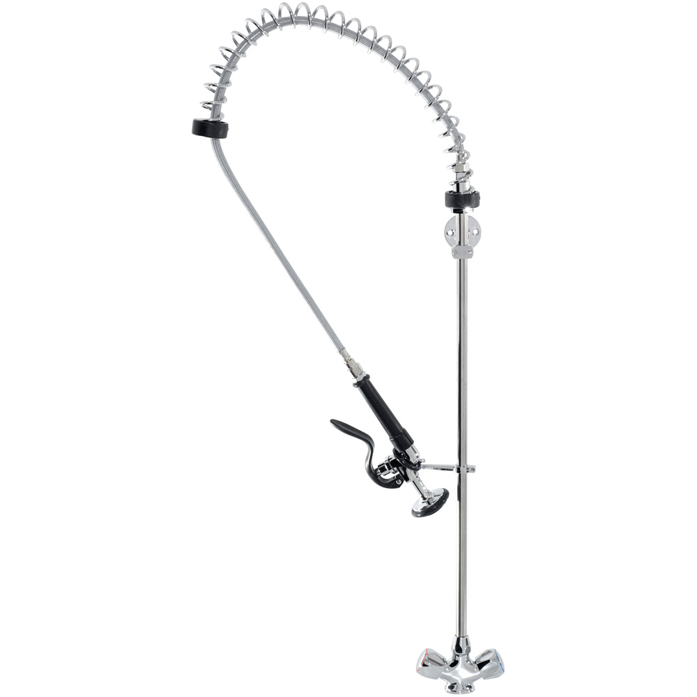 651512 Geschirrbrause mit Mischbatterie von Stalgast, Einloch-Montage, zwei Mischventile