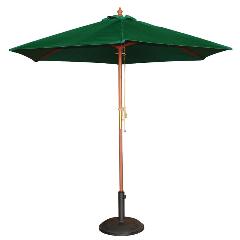 Bolero runder Sonnenschirm grün 2,5m
