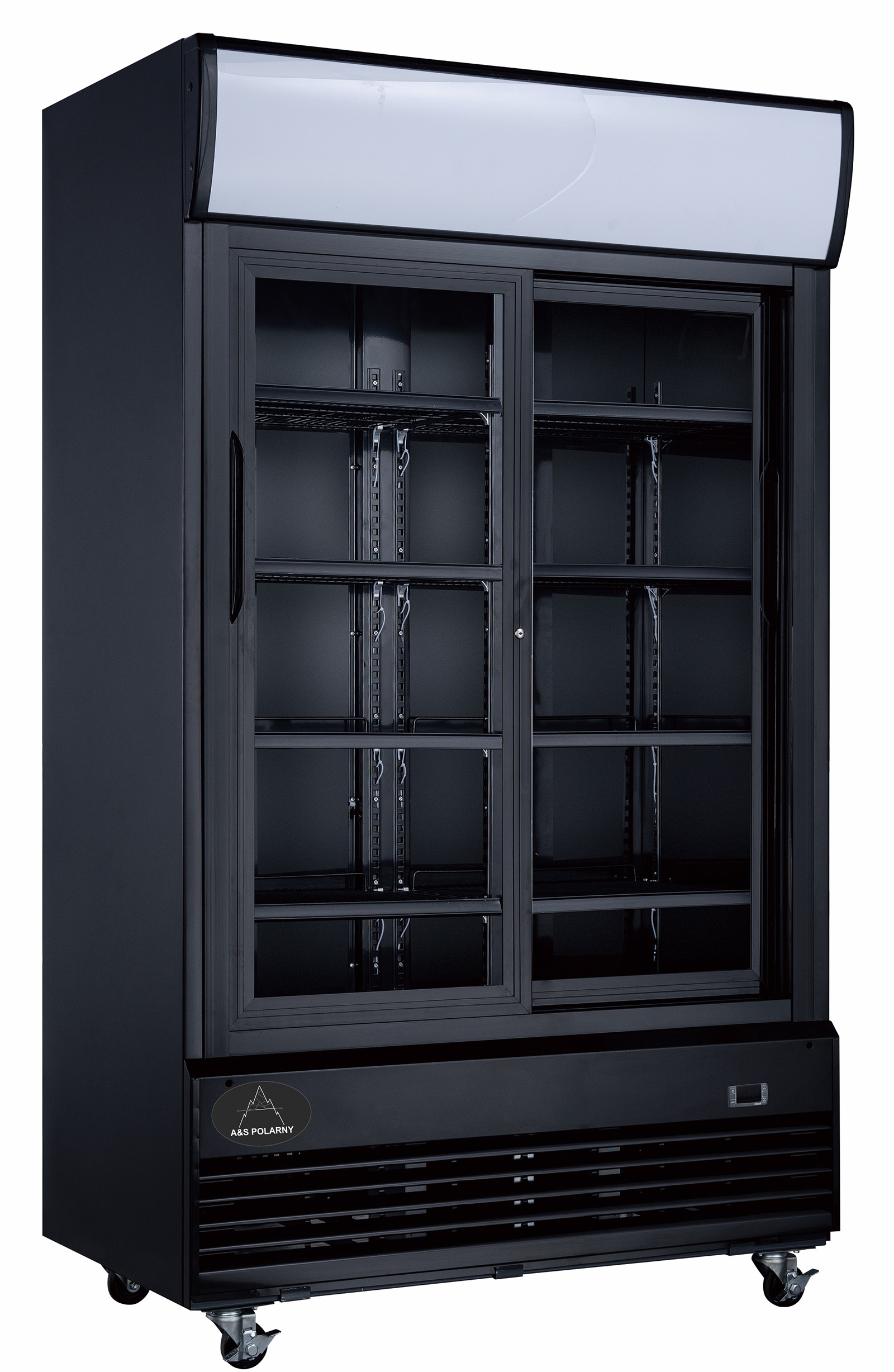 Flaschenkühlschrank 1000 L 1200x730x2036 mm, weiÃ, Schiebetüren