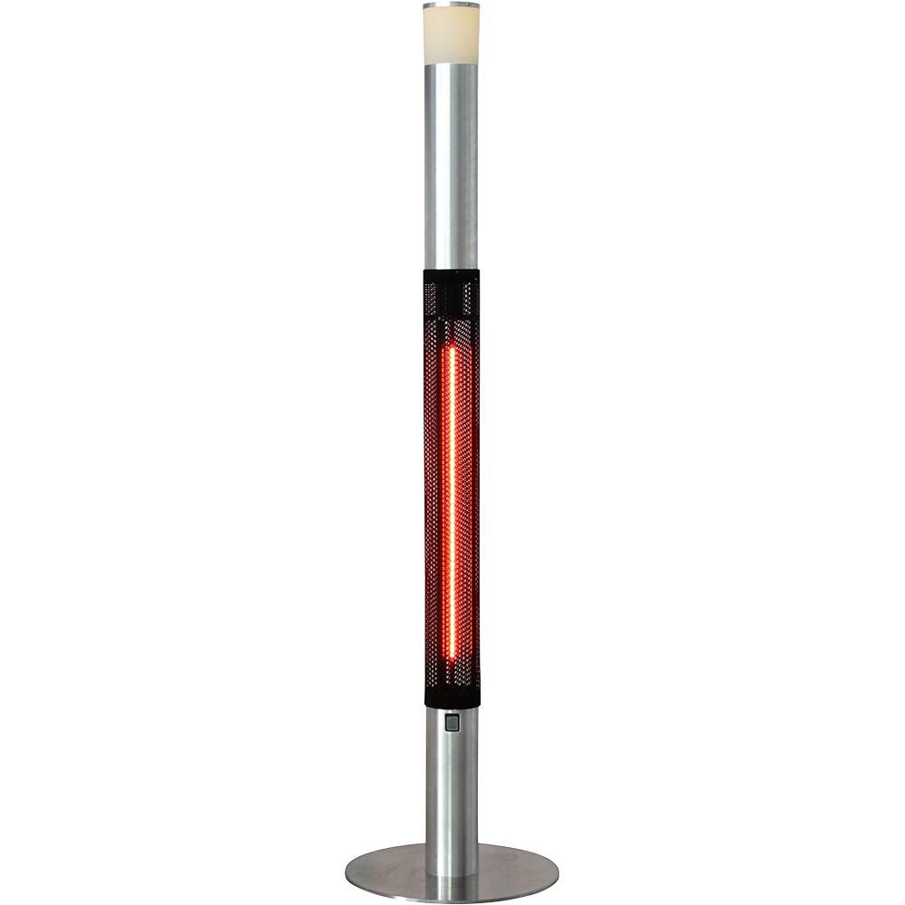 692334 Elektrischer Heizstrahler, mit LED-Beleuchtung, Ø 400 mm, Höhe 1800 mm
