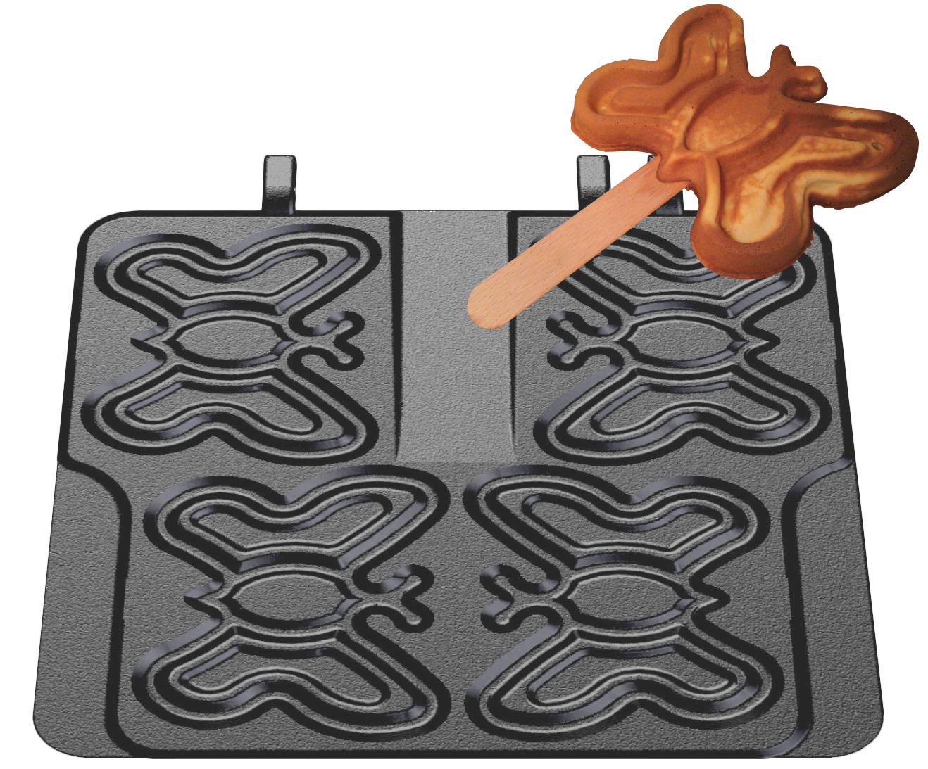 32-40737 Butterfly am Stiel Backplattensatz