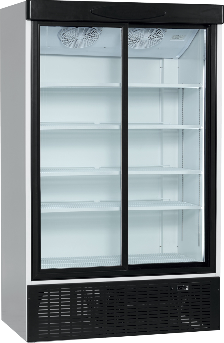 Glasschiebetüren-Kühlschrank SL 1202 G - Esta