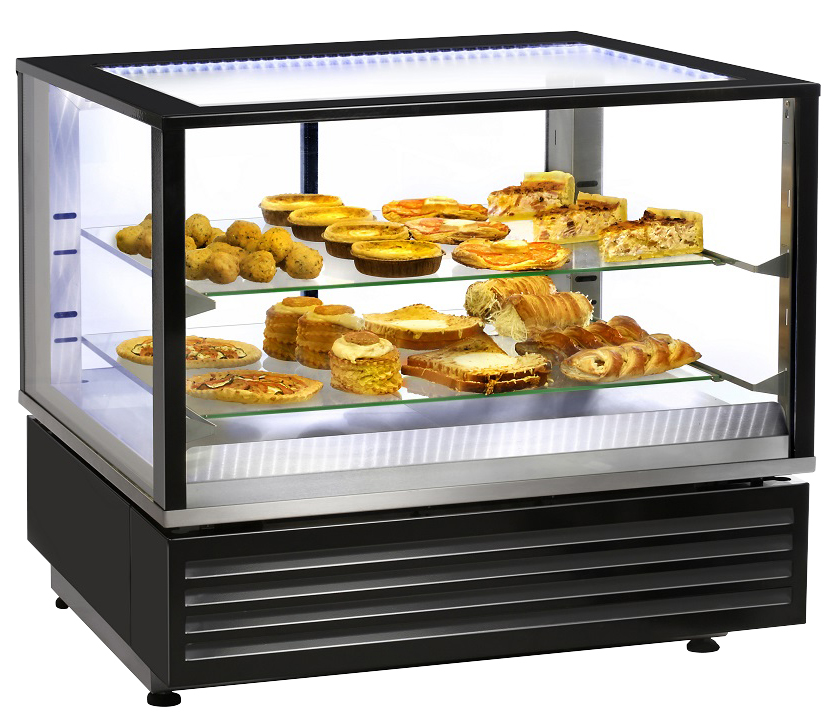 05-10307-heisse-theke-warmhaltevitrine-backwaren-gebaeck Heiße Theke Bistro View 80H