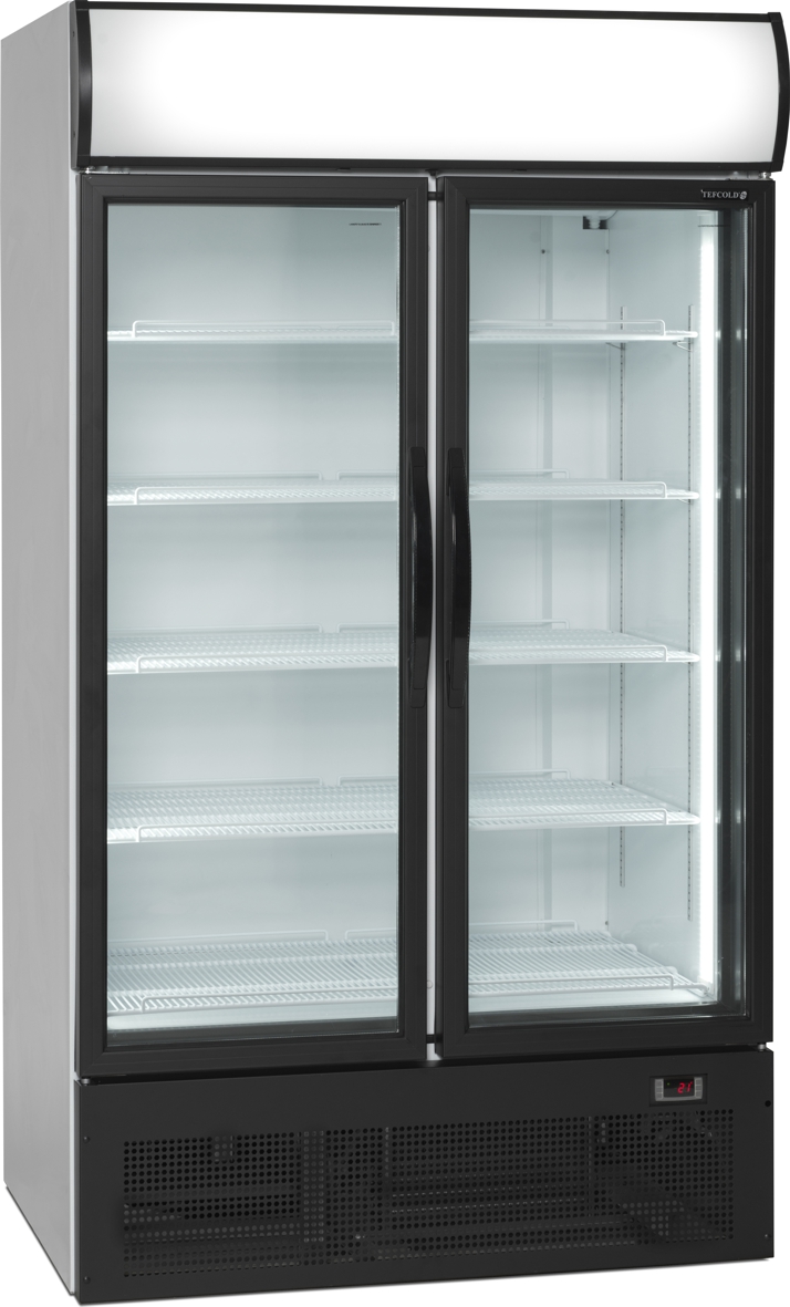 Glastür-Kühlschrank HL 1950 GL - Esta Glastür-Kühlschrank HL 1950 GL - Esta