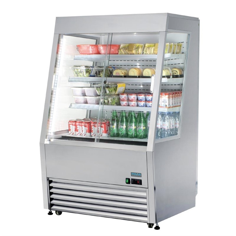 CM287_3 Polar Serie G Displaykühlung mit 1 festen und 3 verstellbaren Einlegeböden 91,8cm