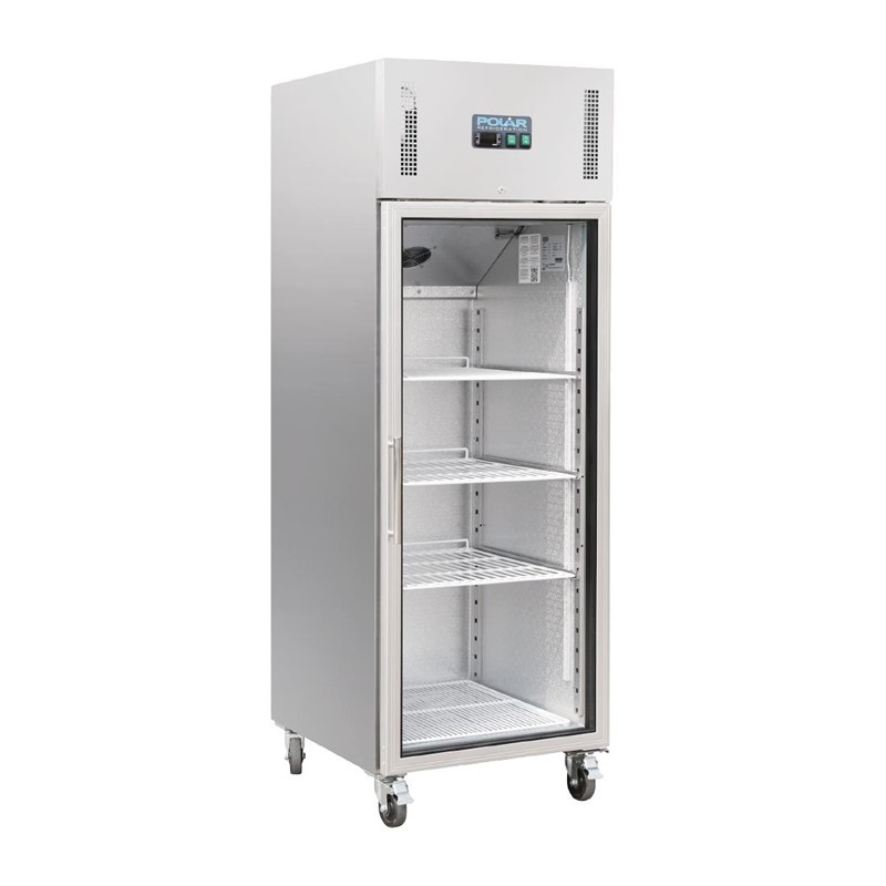 Polar Gastro Kühlvitrine 1-türig 600L