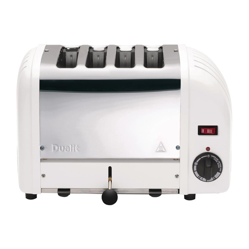 f211_01 Dualit Toaster 40355 weiß 4 Schlitze