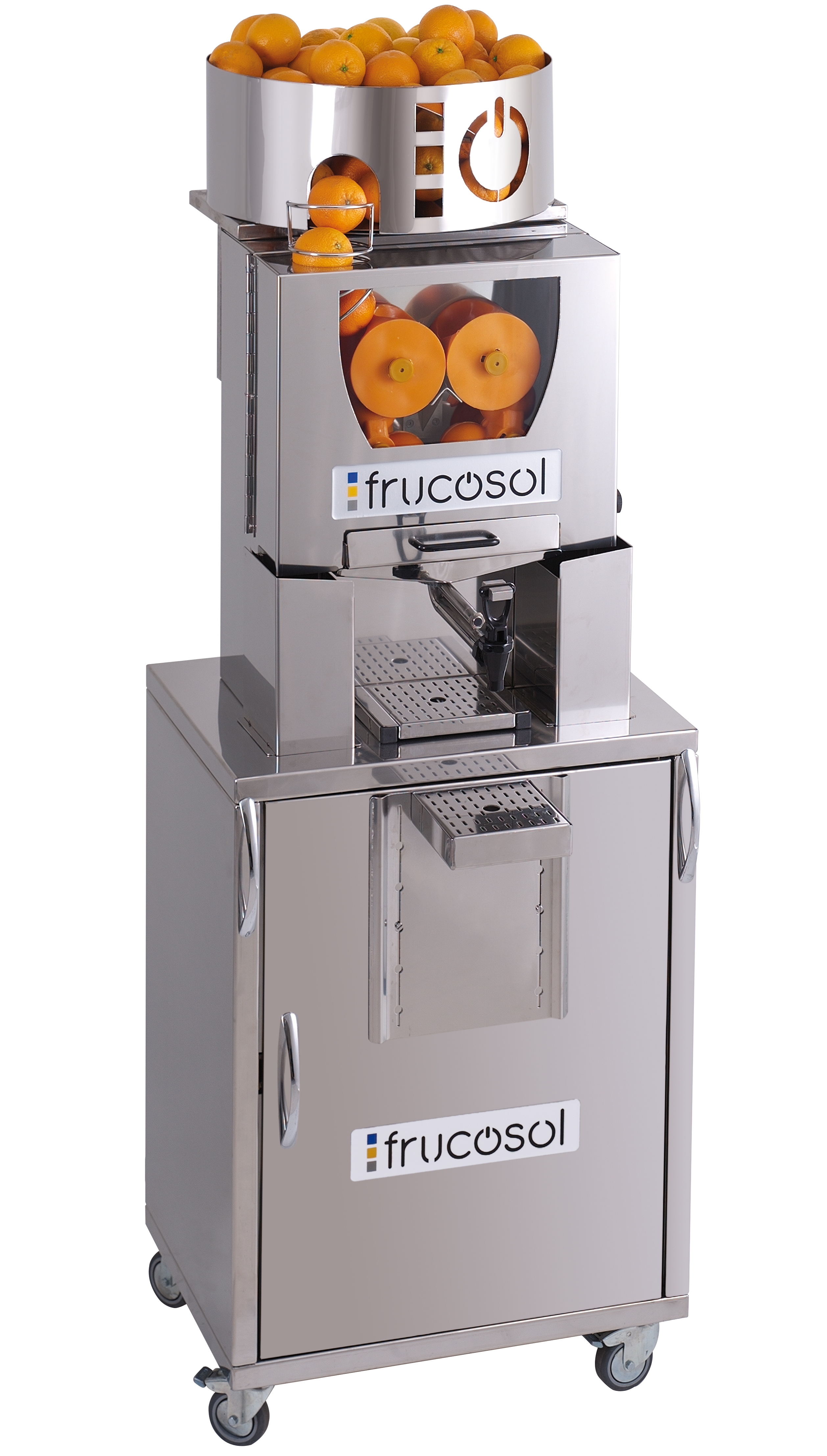 self-service_aq-2 Orangenpresse freezer Selfservice ganze Früchte Frucosol Zitruspresse Saftpresse für 20-25 Stk/min
