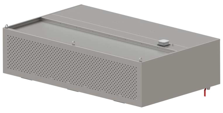 Stalgast-WH-14 Kompensations-Wandhaube "Expert Line" Kastenform