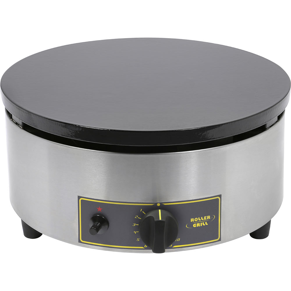 777243V02 ROLLER GRILL Gas-Crêpesgerät, Abmessung Ø 400 mm, Höhe 160 mm