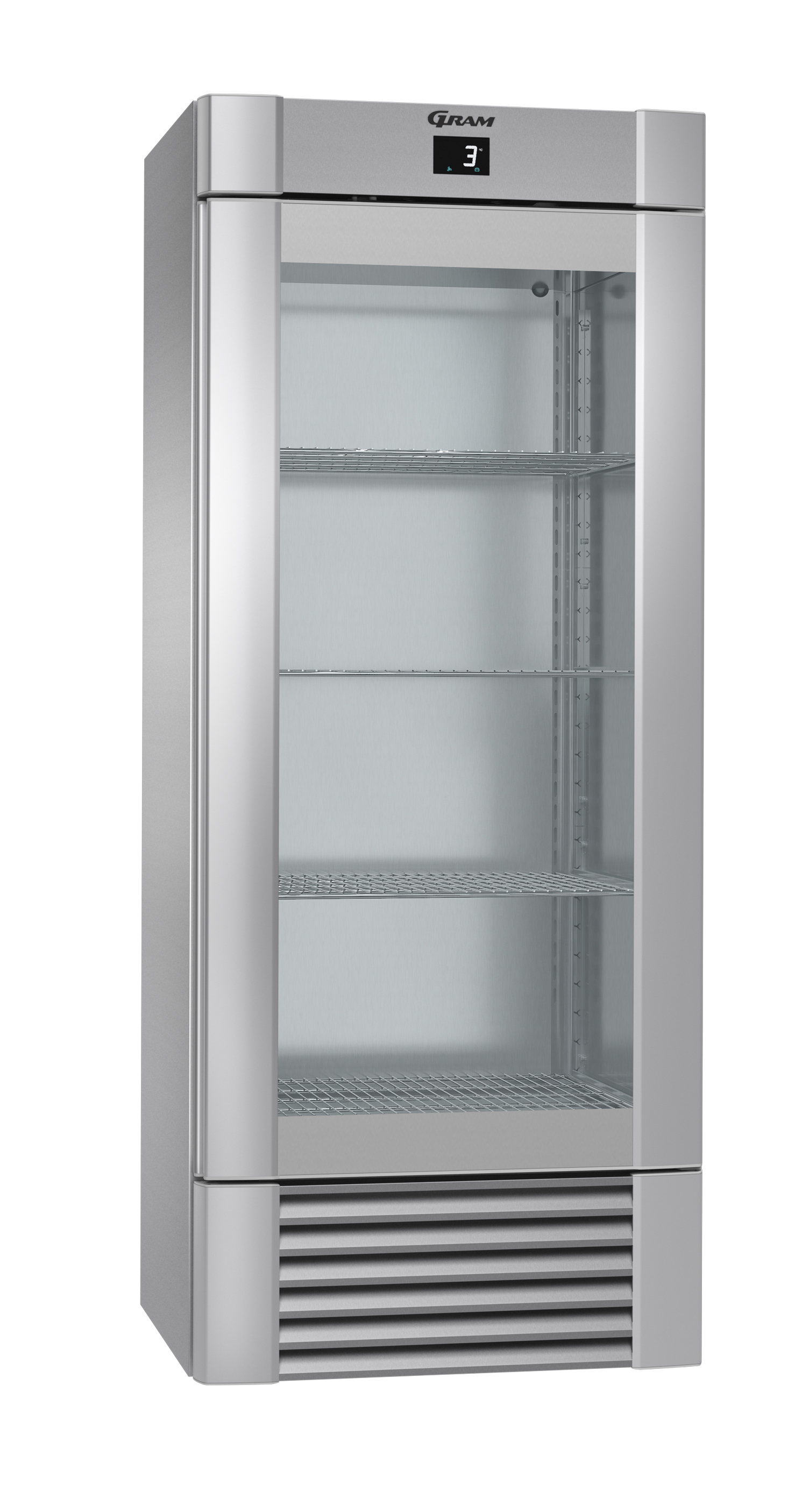 GRAM Umluft-Kühlschrank ECO MIDI KG 82 CCG 4S K