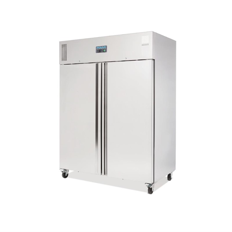 Polar Kühlschrank Edelstahl 1300L