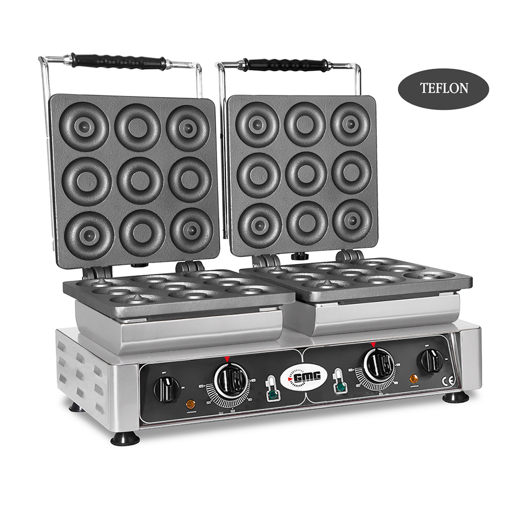 GMG - Waffeleisen Donato - 2x (9x 8cm x 1,4cm/2,8cm) - Wechselbare Backplatte & einfache Montage - 50° bis 300°C - Leichte Reinigung GMG - Waffeleisen Donato - 2x (9x 8cm x 1,4cm/2,8cm) - Wechselbare Backplatte & einfache Montage - 50° bis 300°C - Leichte Reinigung