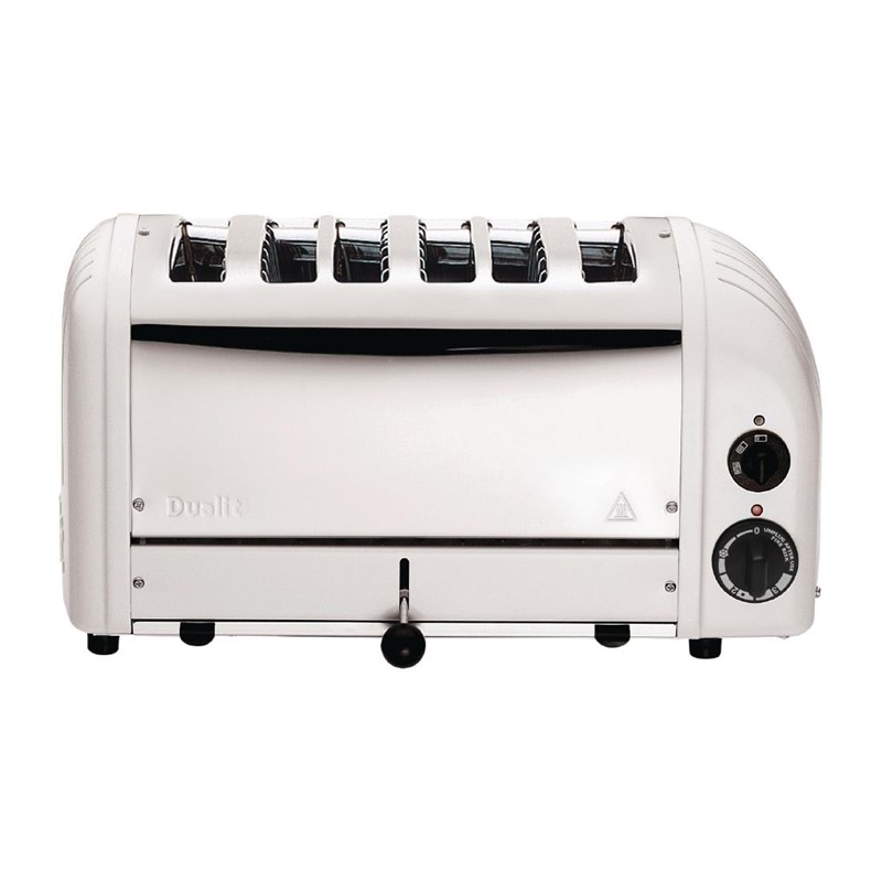 Dualit Toaster 60146 weiß 6 Schlitze