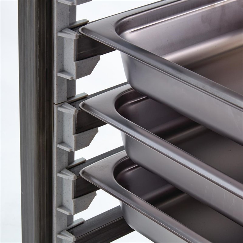 fp466_06 Cambro GN 1/1 Regalwagen 9 Ebenen