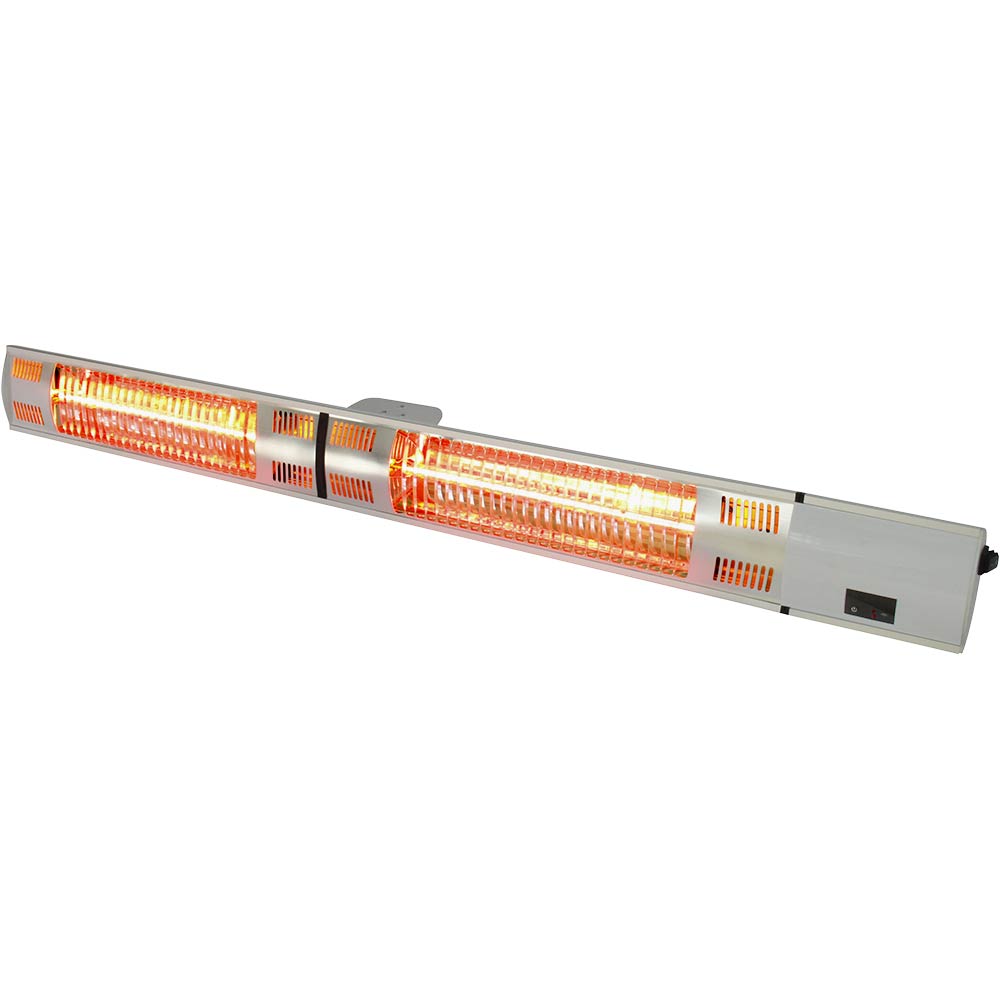 692322 Elektrischer Heizstrahler, hängend, für Wand- oder Deckenmontage, Abmessung 1050 x 90 x 100 mm (BxTx