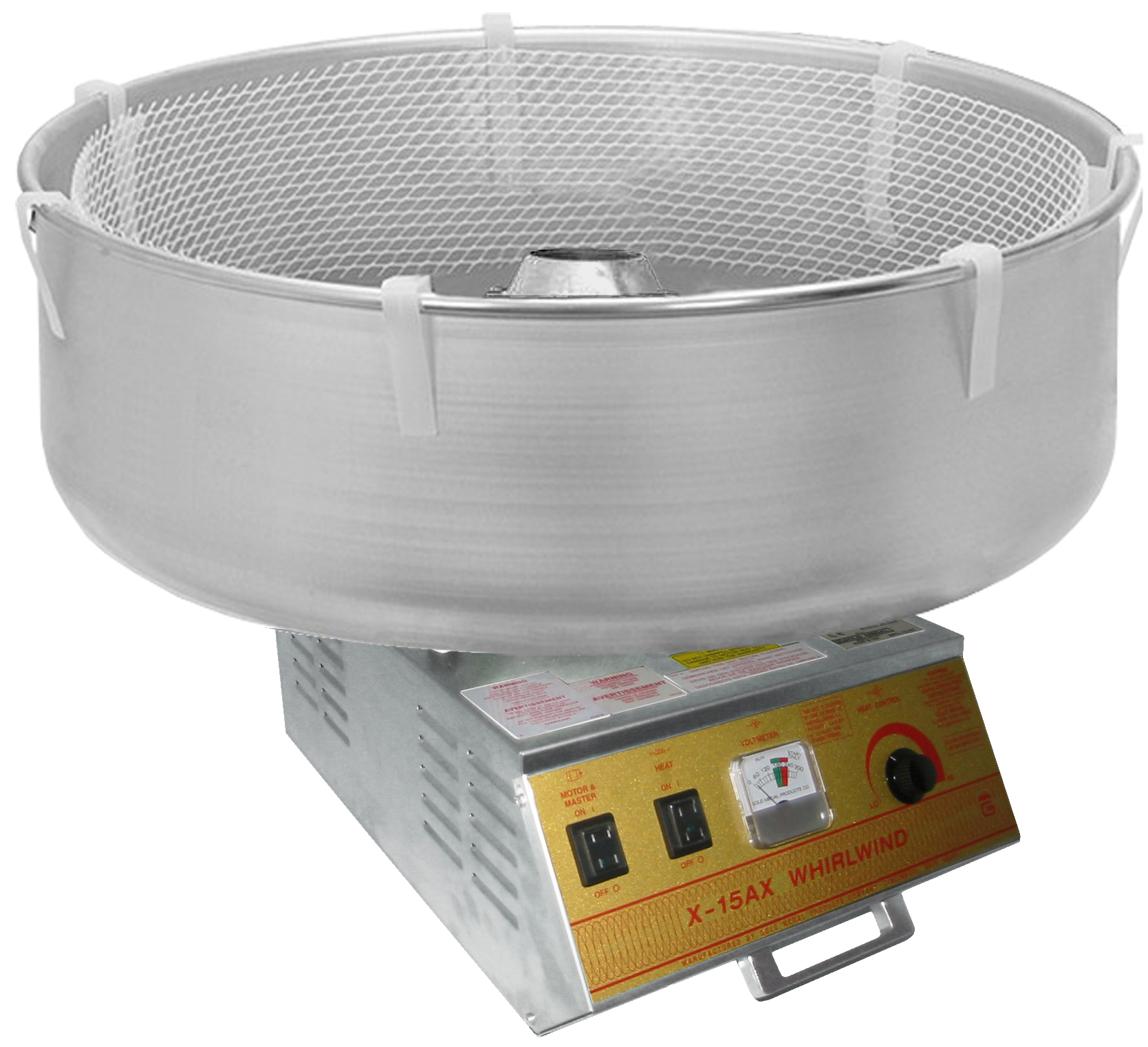 00-51552A Zuckerwattemaschine X-15 Whirlwind