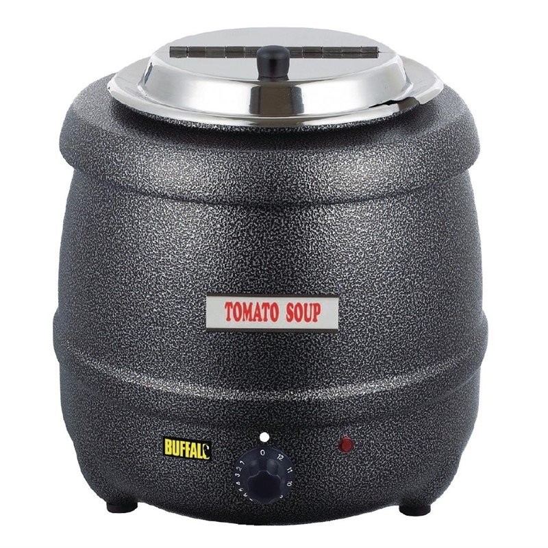 g107_01 Buffalo Suppenkessel anthrazit 10L