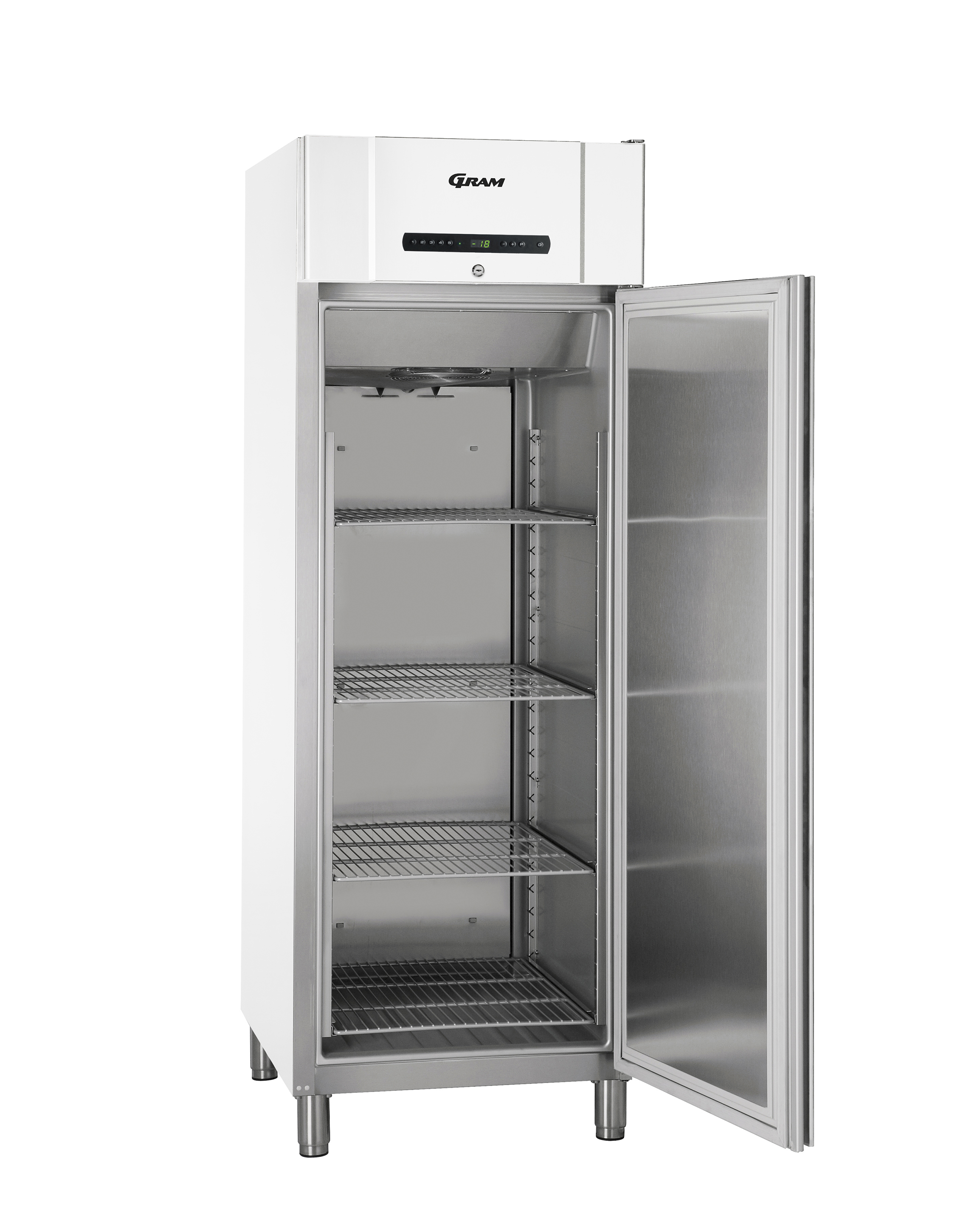 GRAM Umluft-Tiefkühlschrank COMPACT F 610 LG L2 4N