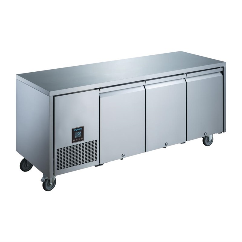 ua007 Dreitürige Kühltheke Polar U-Serie 420L