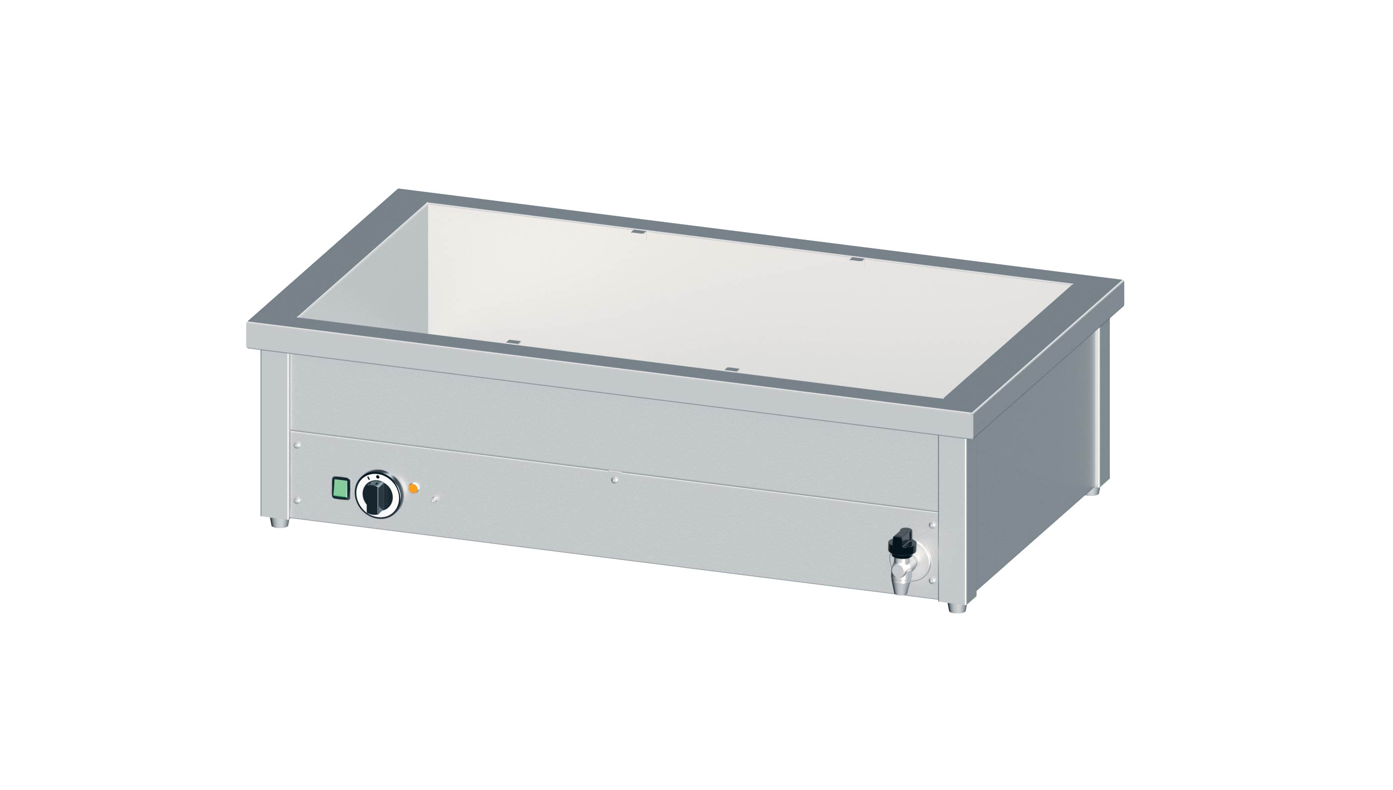 Bain-Marie Tischgerät mit einem Becken für 3x GN1/1085x600x310 mm