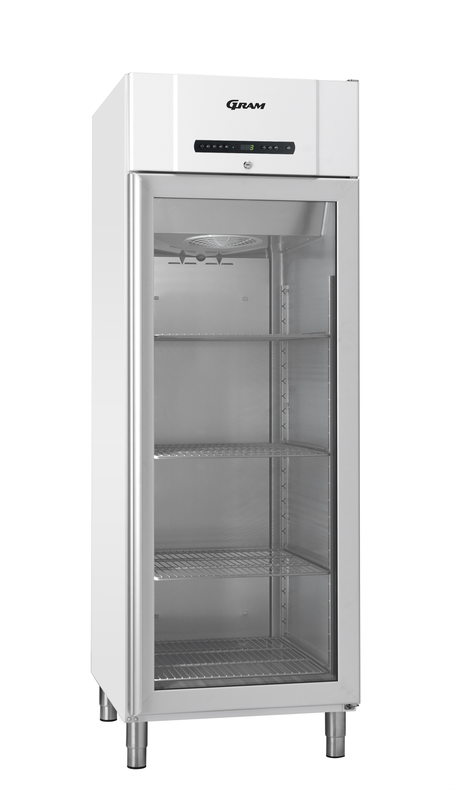 GRAM Umluft-Kühlschrank COMPACT KG 610 LG L2 4N