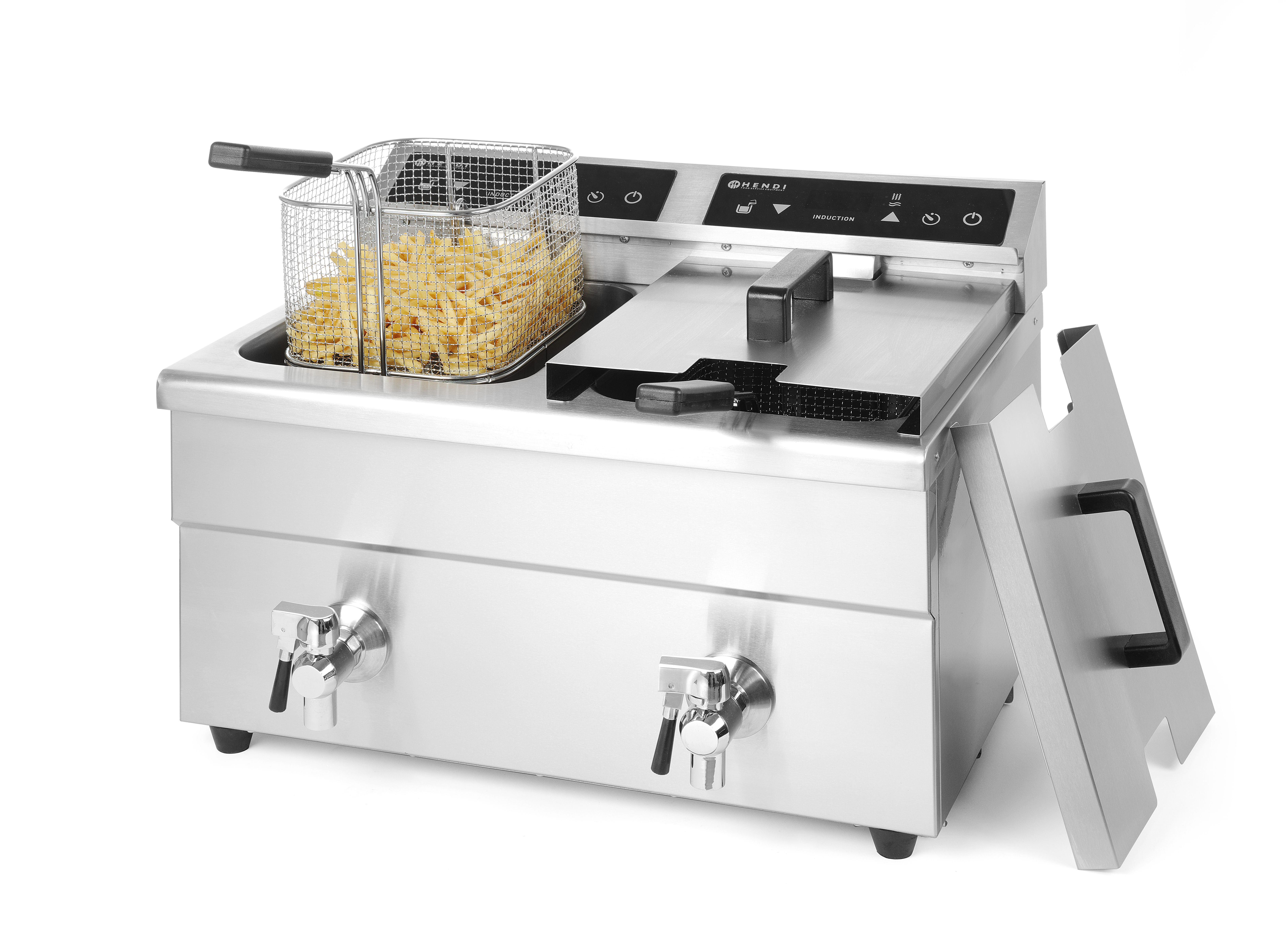 Induktionsfriteuse Kitchen Line - doppelt