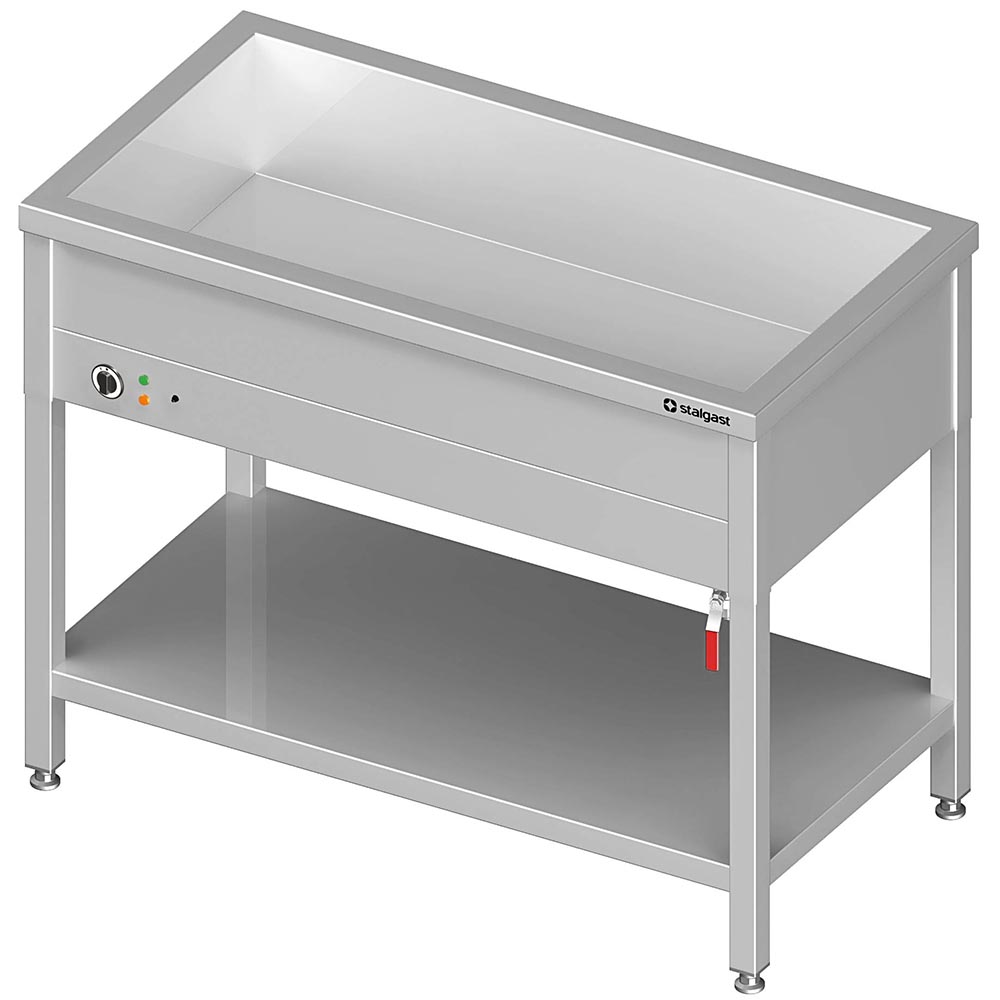 Main-picture-Stainless-steel-furniture-BM02-1apIvFxOGTEgQN Bain-Marie Standgerät mit einem Becken, für 4x GN1/1410x600x850 mm