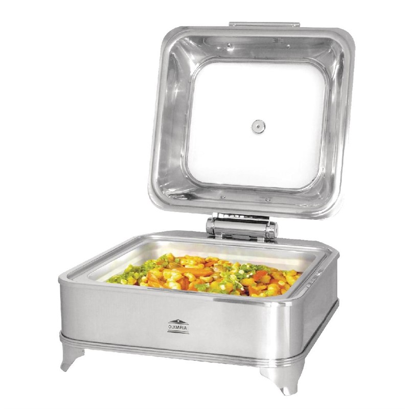 Olympia Elektrischer Chafing-Dish quadratisch