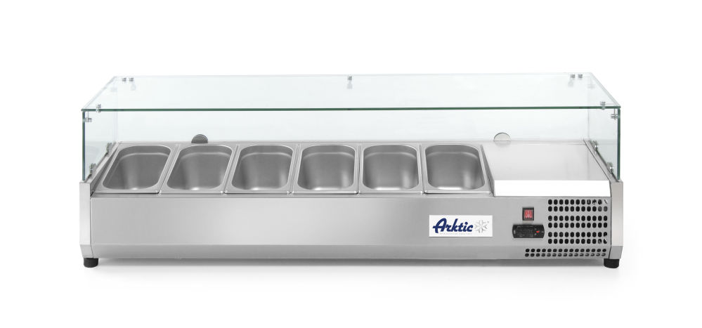 232972_2018aELT29giDOOWK Aufsatzkühlvitrinen Gastronorm 1/3 6x GN 1/3