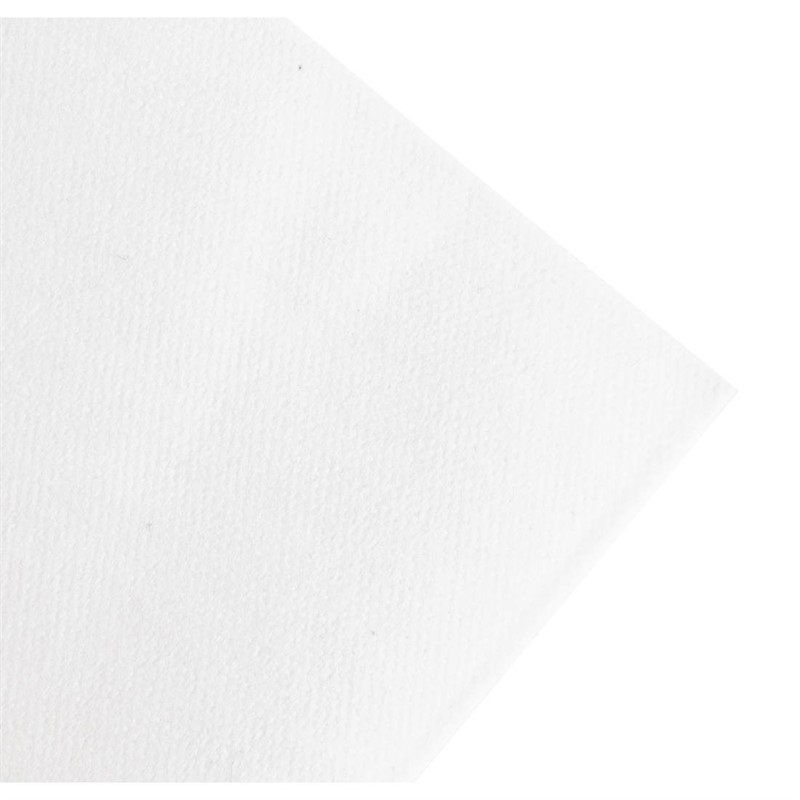GJ125_2 Duni Kompostierbare Dinnerservietten weiß 1/8-gefaltet 48cm