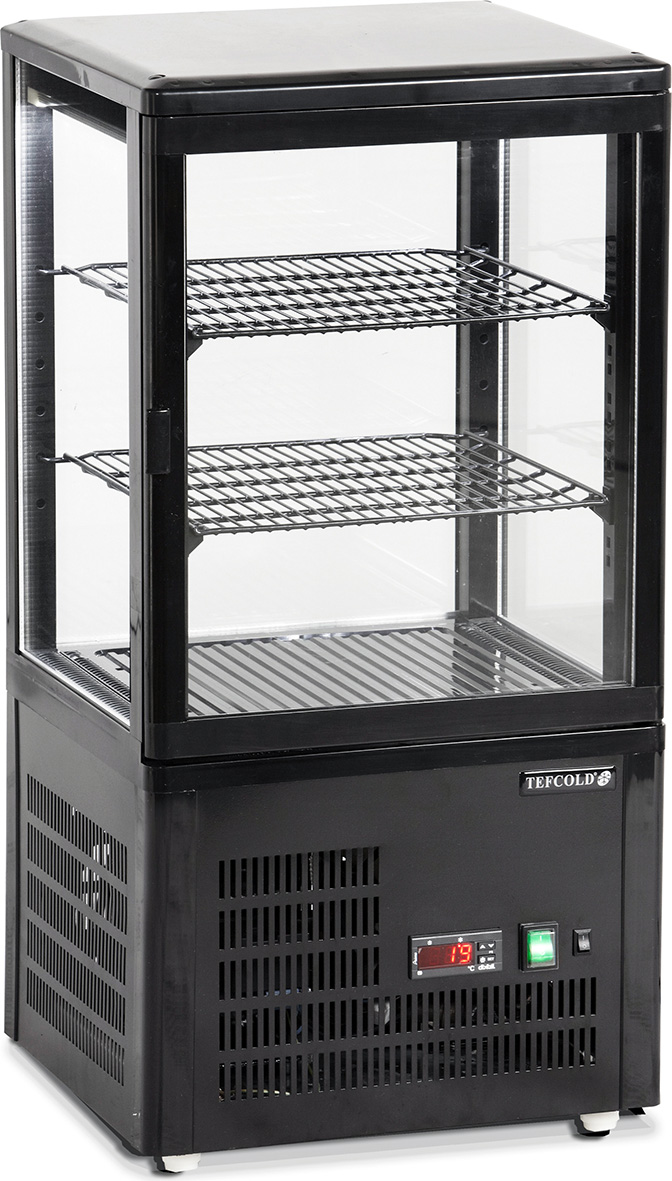 Kühlvitrine UPD60-BLACK - Tefcold