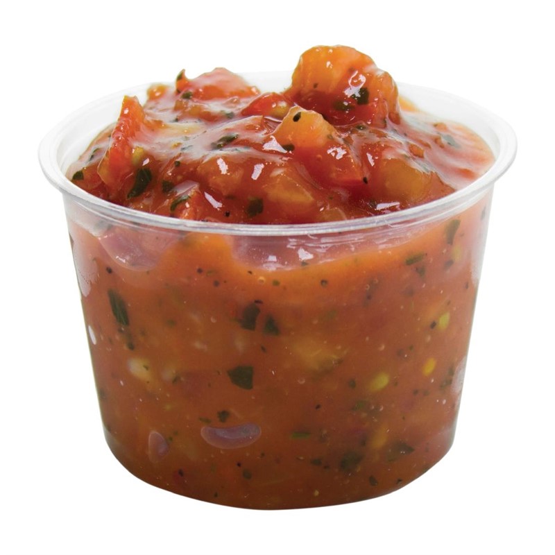 CR706_8 Vegware kompostierbare Deli Becher 11,8cl (2000 Stück)